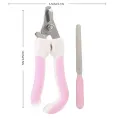Pet Nail Clipper Stainless Steel Blade Grooming Trimmer for Your Dog & Cat & Pets. 