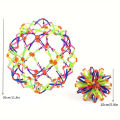 1pc Breathing Ball Expandable Ball Toy Sphere Colorful Expanding Ball Sensory Toys, Fidgets Toys.