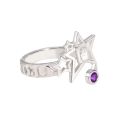 Anime JoJo Bizarre Adventure Ring Kujo Jotaro Cosplay Unisex Adjustable Rings Accessories Jewelry Gift. 