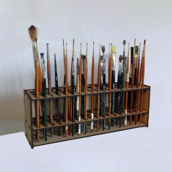 67-Slot%20Premium%20Wooden%20Brush%20Holder%20-%20Durable%20Artist%20Desk%20Organizer,%20Pencil%20&%20Paint%20Brushes%20Storage,%20Elegant%20Art%20&%20Craft%20Supplie%20-%20Image%203
