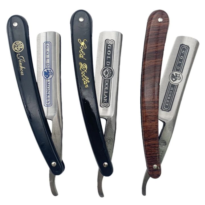 Classic Straight Edge Barber Razor Beauty Professional Shaving Knife Salon Quality Manual Men's Beard Cut Throat Shavette