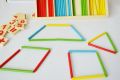 Wooden Math Stick Game Educational Toys Wooden Mathematical Intelligence Stick Block Counting S.... 