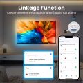 ZigBee Tuya 1/2/3/4 Gang Mini Smart Switch DIY Light Switches Module Zero Fire Circuit Breaker Work with Alexa Alice  Home lightify. 
