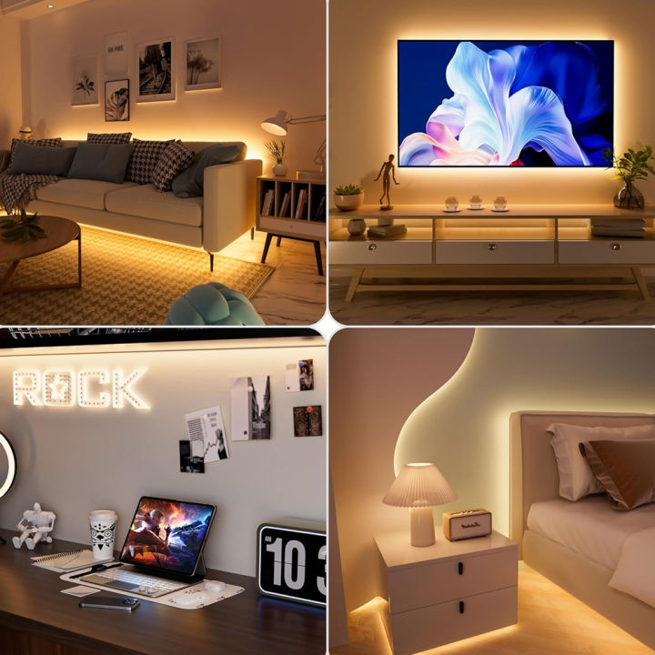 USB%20Zigbee%20COB%20LED%20Strip%205V%201m%202m%203m%20Warm%20Natural%20White%20TV%20BackLighting%20Cabinet%20Lighting%20Room%20Decor%20for%20Alexa/Google%20Assistant%20-%20Image%204