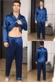 NightWear for men Nighty Finely Stitched Mens Silk Satin wear Pajamas Set, NightWear for men Night suit for boys and men, Sleeping Dress Mens Sleepwear Loungewear Sleeping Suit lingerie  shirt and Pajama ,Night Dress for men. 
