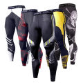 Men's Running Leggings Sportswear Quick Dry Gym Fitness Tights Workout Training Jogging Sports Trousers Compression Sport Pants.