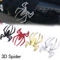 3D Car Stickers Metal 3D Spider Car Logo Gold/Silver Car Styling Accessories Metal Sticker Chrome Spider Badge Emblem Decorate. 