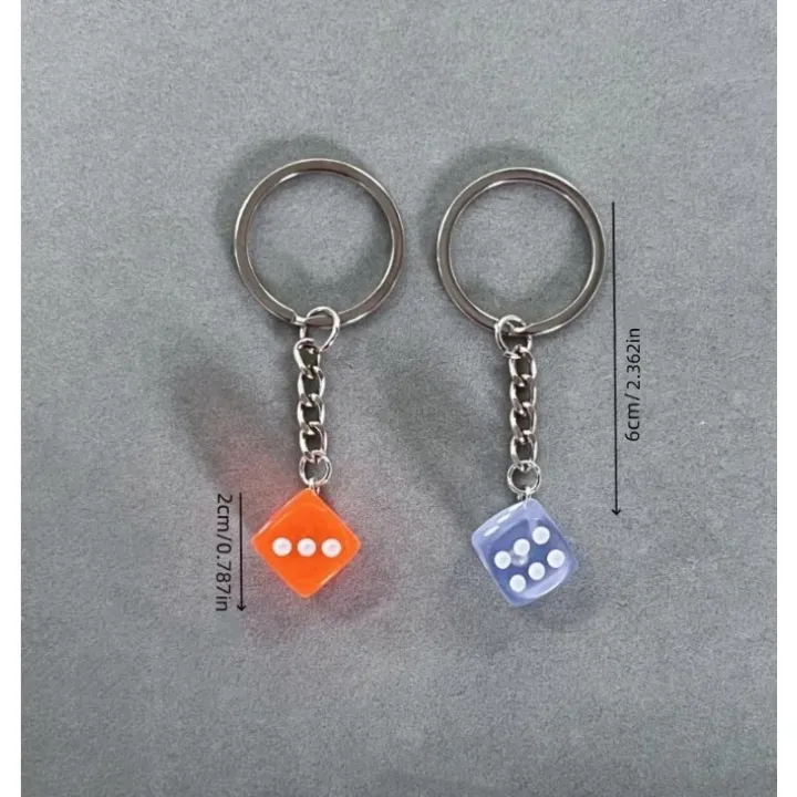 Creative%20Small%20Accessory%20for%20Car%20Keychain%20Mini%20Pendant%20Backpack%20Hangings%20Keyring%20Originality%20Acrylic%20Dice%20Key%20Chain%20Ring%20-%20Image%206