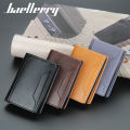 New Rfid Men Card Wallets Small Card Wallets Carbon Fiber Mini Men's Wallet High Qaulity PU Leather Slim Male Purses.