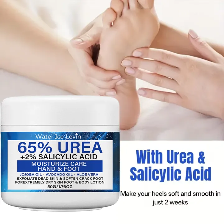 Water%20Ice%20Levin%2065%25%20Urea%20Foot%20Cream%20Exfoliating%20Softening%20Moisturizing%20for%20Extremely%20Dry%20Skin%20Hand%20&%20Foot%20Care%2050g%20-%20Image%204