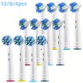 Replacement Toothbrush Heads Compatible with Oral-B, 4/8/12pcs  Electric Toothbrush Heads Brush Heads for Oral B Replacement Hea. 