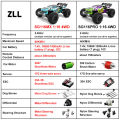 SG116MAX 80KM/H High Speed RC Car Brushless 4WD Off-Road Drift Remote Control Car 1:16 Professional Racing Cars SG116PRO 40KM/H. 