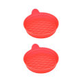 2pc silicone car coasters, GM anti-slip cup holder embedded jewelry silicone coasters, car interior accessories mats..