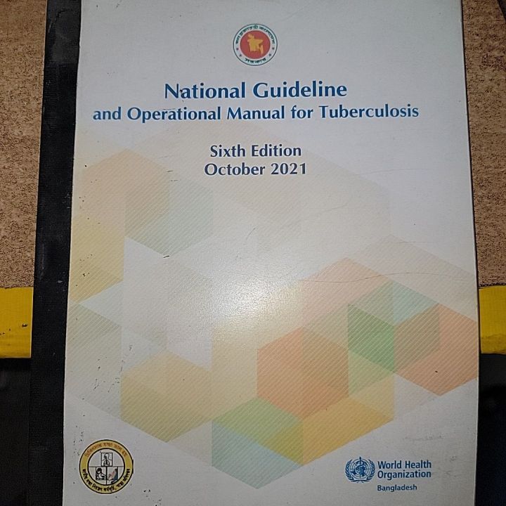 National Guideline And Operational Manual for Tuberculosis | Daraz.com.bd