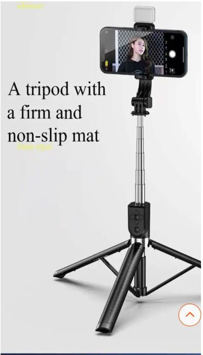 Premium%206.6%20Feet%20Wireless%20Selfie%20Stick%20Tripod%20Stand%20-%20Bluetooth%20Remote,%20Foldable%20Design%20-%20Ideal%20for%20Live%20Streaming,%20Vlogging%20&%20Tik%20Tok%20-%20Image%2010