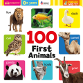100 First Animals, Board Book, Real Pictures, Thick, Won'T Tear, Animal Book from Talkingpen Thailand, Talking Pen.. 