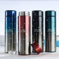 Temperature Display Vacuum Insulated Water Bottle 500ML, Thermo Flask Made of Premium Stainless Steel Coffee Cup Thermal Mugs Hot And Cold Water Bottle. 