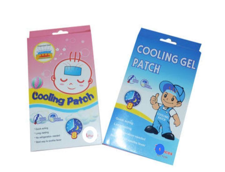 Cooling gel patch 6 piece for (baby fever and vaccination)instant soothinh relirf for up to 8 hours