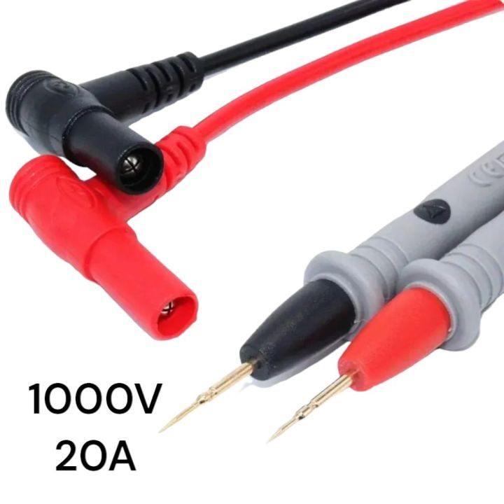 CAT III Test Probe 1000V 20A Lead For Digital Multimeter