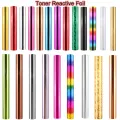 5Mx19.3CM Toner Reactive Foil Heat Activated Foil Hot Stamping Foil Paper Foil by Laser Printer and Laminator For DIY Card Craft. 