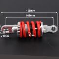 Universal 105MM Shock Absorber Rear Suspension 6mm Spring For Electric Scooter Go kart Dirt Pocket Bike Motorcycle Accessories.