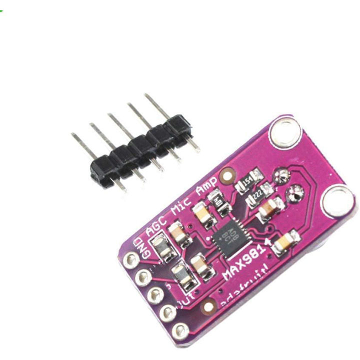 MAX9814 Microphone Amplifier Module Electret Microphone Amplifier ...