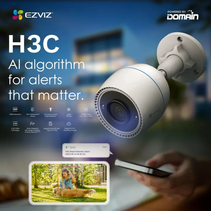 EZVIZ%20H3C%202MP%20full%20color%20WIFI%20Outdoor%20bullet%20CCTV%20Camera%20Hikvision%20-%20Image%202