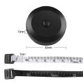 150cm Mini Tape Meter Tape Tailor Ruler Keychain Measuring Tape Clothing Size Tape Measure Portable Sewing Tools Accessory.