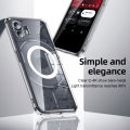 Matte & Clear Magnetic Wireless Charging Armor Magsafe Case For Nothing Phone 2 1 Two One Military Shockproof Back Cover. 