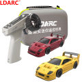 LDARC S100 Professional 1:64 Scale RC Drift Mosquito Car Rear-Wheel Drive Full-Scale Steering Static Model Grade Appearance Toy. 