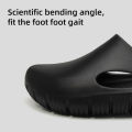 Summer New EVA Cool Slippers for Home Comfort, Anti Slip Fashion, Versatile Couple Wearing Baotou Slippers for Men.