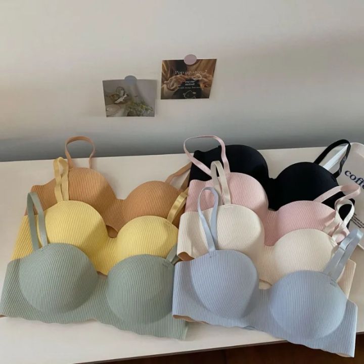 %E3%80%90Popular%E3%80%91Seamless%20Half%20Cup%20Cloud%20Nude%20Underwear%20Women%20%20Small%20Breast%20Gathering%20Support%20Anti-Sagging%20Soft%20Support%20Wireless%20Bra%20-%20Image%204