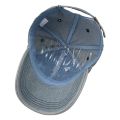 2024 New Solid Color Ripped Baseball Cap Washed Denim Snapabck Hat Hip Hop Breathable Streetwear Distressed Hats for Women Men. 