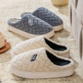 Cotton Slippers for Women in Autumn and Winter, New Indoor Home Soft Bottom, Anti Slip and Warm Plush Cotton Slippers for Women. 