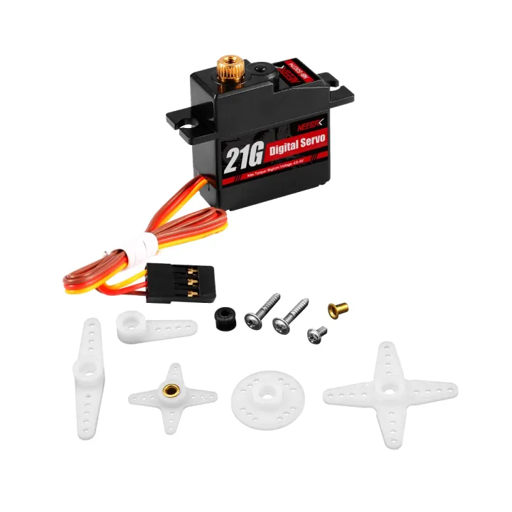 NEEBRC%2021g%20Metal%20Gear%20Micro%20Digital%20Servo%20Motor%20Waterproof%20for%201:18%201:16%20RC%20Car%20HYPER%20GO%20WLTOYS%20144001%20Truck%20Plane%20Boat%20Robot%20-%20Image%206