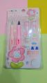 Cute Beautifull 2 Peices Ink Pen set for School Girls - Stylish Fountain Pen for Girls - Ink pen with 2 cartridge - Best Fountain Pen for Smooth Writing | School and office Stationery. 