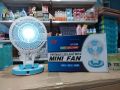 5580 LED Mini Fan ( မီးပါအားသွင်းပန်ကာ ). 