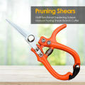 Gardening Secateurs Cutting Pruner Garden Hand Pruners Fruit Tree Pruning Shears Grape Fruit Picking Weeds Pruner Gardening Tool.