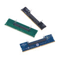 DDR3 DDR4 DDR5 Laptop SO-DIMM to Desktop Adapter Card Converter Memory RAM Connector Adapter. 