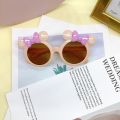 Fashionable And Cute With Cartoon Concave Design, Baby Sunglasses For Travel, UV Resistant Children's Sunshades. 