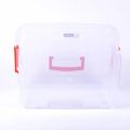 Smart Box Multipurpose Plastic Storage Container Box With Lock (Clear/Transparent) – Rectangular | Multipurpose Food Storage Box. 