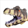 Pet Cat Dog Teasing Hand Puppets Dinosaur Head Model Toy T-Rex Dino Jurass Shark Tiger Park Dolls Dinosaur Worlds Soft Plush Toy.