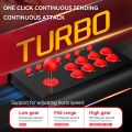 Wired Game Joystick Retro Arcade Console Rocker Bluetooth Fighting Controller 2.4G Gaming Joysticks for PS4/PS3/Xbox One/Switch.