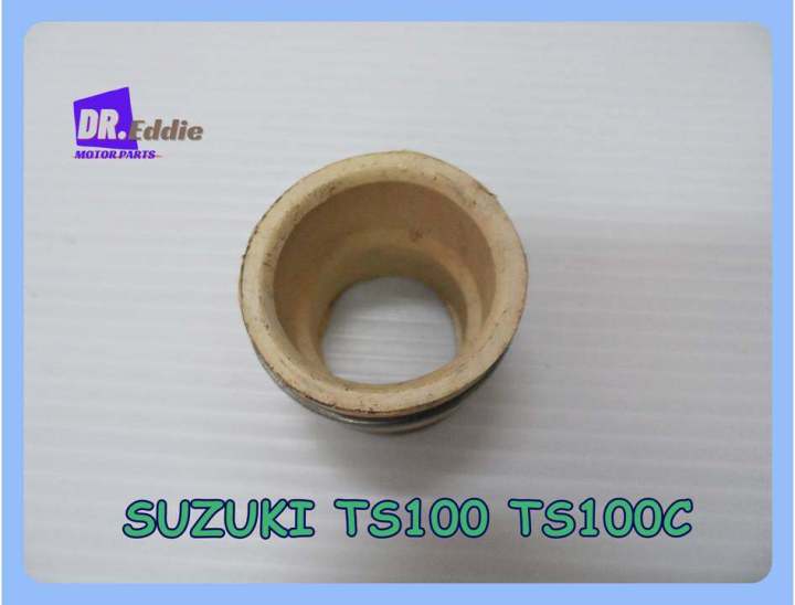 #1 piece exhaust neck rubber fit for Suzuki ts100 ts100c connector muffler exhaust joint rubber 1 pc.
