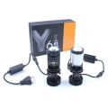 H4 Mini Led Projector Headlight Bulb For Cars & Bikes. 