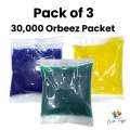 Pack of 20,000 Pcs In 1 Colorful Water Beads Orbeez Water Expanding Gel Balls Hydrogen Balls Growing - Water Balls For Blaster Orbits Toy 7-8 MM. 