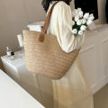 【Deal】 Women's Large Capacity Shoulder Bag Summer Straw Basket Handbag Fashion Female Luxury Designer Beach Bag Bali Shopper Tote. 