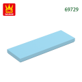 Wange 70Pcs/lot 69729 2x6 Light Panel Building Blocks Moc Color Accessories Compatible with Brick DIY Spare Parts Toy DIY. 