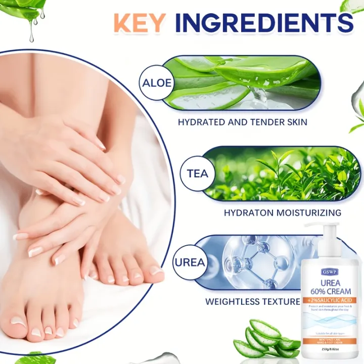GSWP%2060%25%20Urea%20Moisturising%20Hand%20and%20Foot%20Cream,%20containing%20salicylic%20acid,%20protects%20and%20nourishes%20hands%20and%20feet.250g/500g%20-%20Image%205