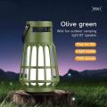 Camping light with inbuilt Bluetooth speaker. 